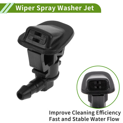 Windshield Washer Nozzle 2 x for Jeep Wrangler Gladiator (2018-2023)