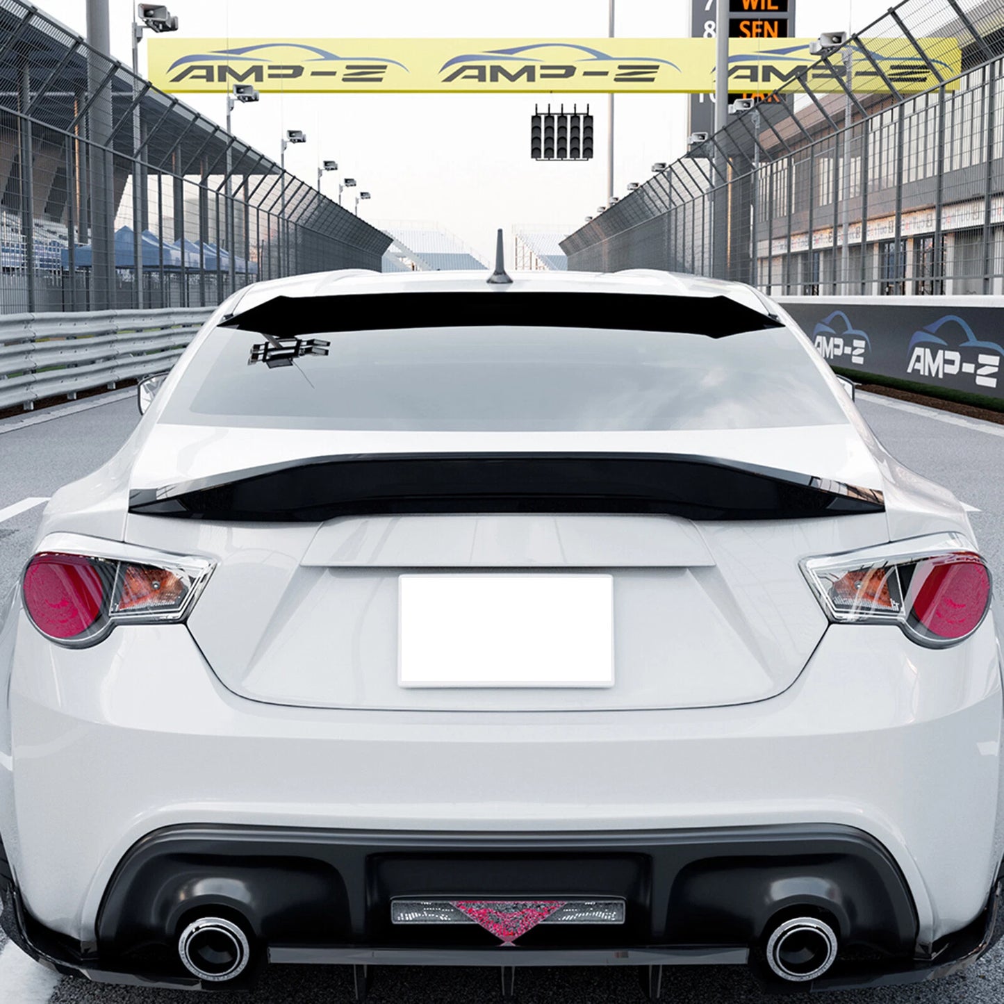 Rear Spoiler Lip for Subaru BRZ, Toyota GT86, Scion FR-S (2013-2020)