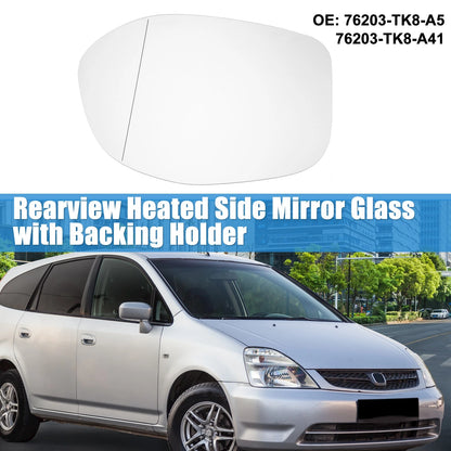 Heated Driver Side Rearview Mirror Glass for Honda Odyssey (2005-2010)