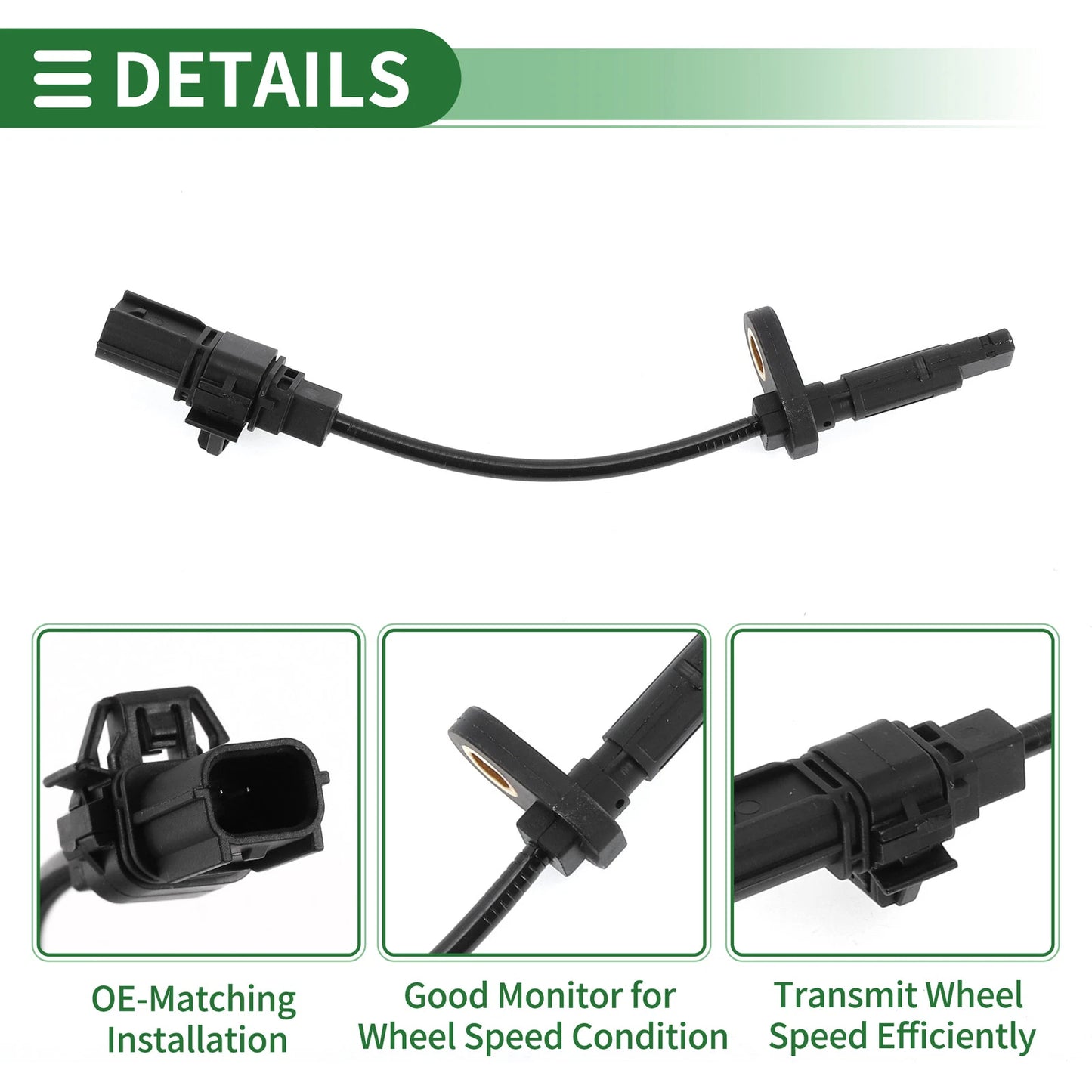 ABS Wheel Speed Sensor for Acura RLX (2014 - 2019) Rear
