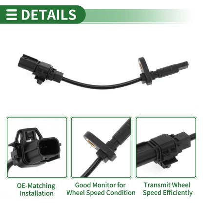 ABS Wheel Speed Sensor for Acura RLX (2014 - 2019) Rear