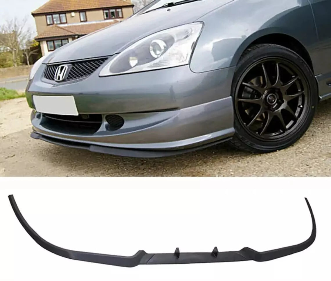 Front Bumper Lip 3 Pcs for Honda Civic (2016-2021)