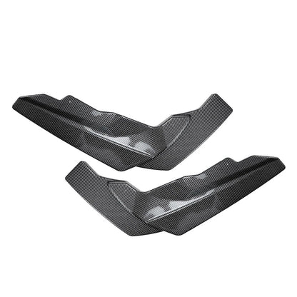 Carbon Rear Bumper Side Spoiler Splitter Lip for BMW 2 Series M2 (2023-2024)