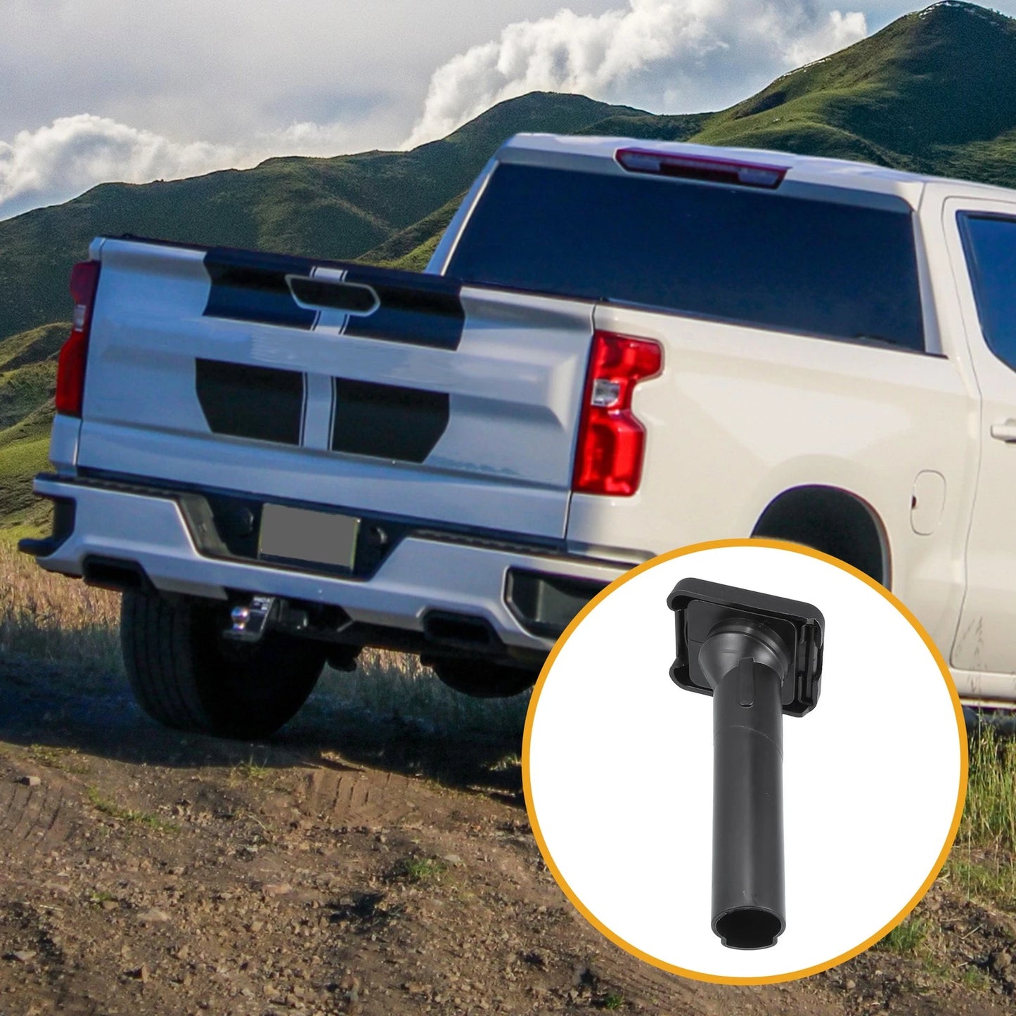 Spare Tire Hoist Cover for Chevy Sierra