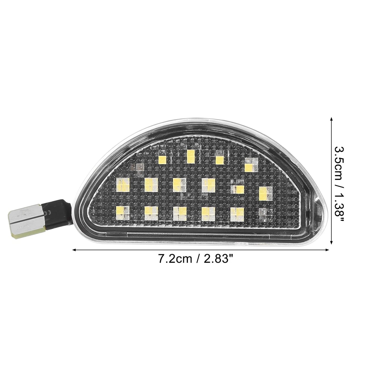 LED License Plate Lights for Toyota Aygo (2005-2014)