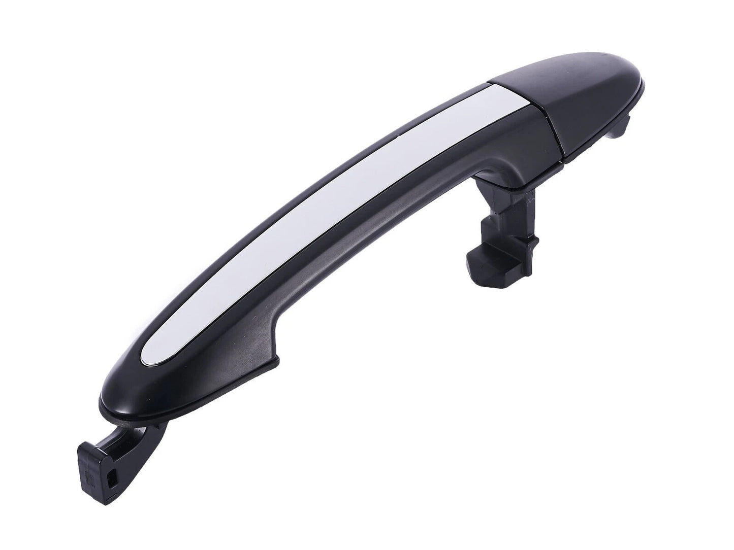 Front Left Outer Door Handle Chrome No Keyhole for Hyundai Santa Fe (2006–2012)