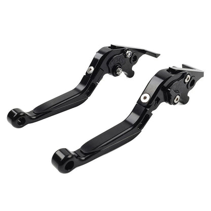 Extendable Brake Clutch Levers for Kawasaki Z1000 ZX6R  Black (2007-2018)