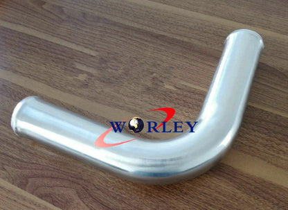 3" 76MM 90 Degree Aluminium Turbo Intercooler Pipe Tube for Make & Model