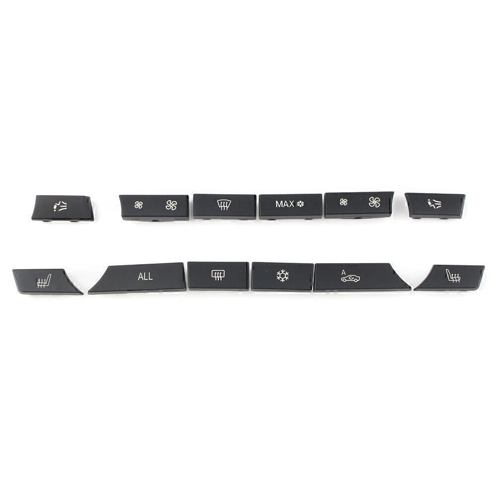 12 Button Key Caps for BMW 5 6 7 F10 F12 (2010-2017)
