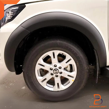 Matte Black Fender Flares for Nissan Navara D23 (2021-2023)
