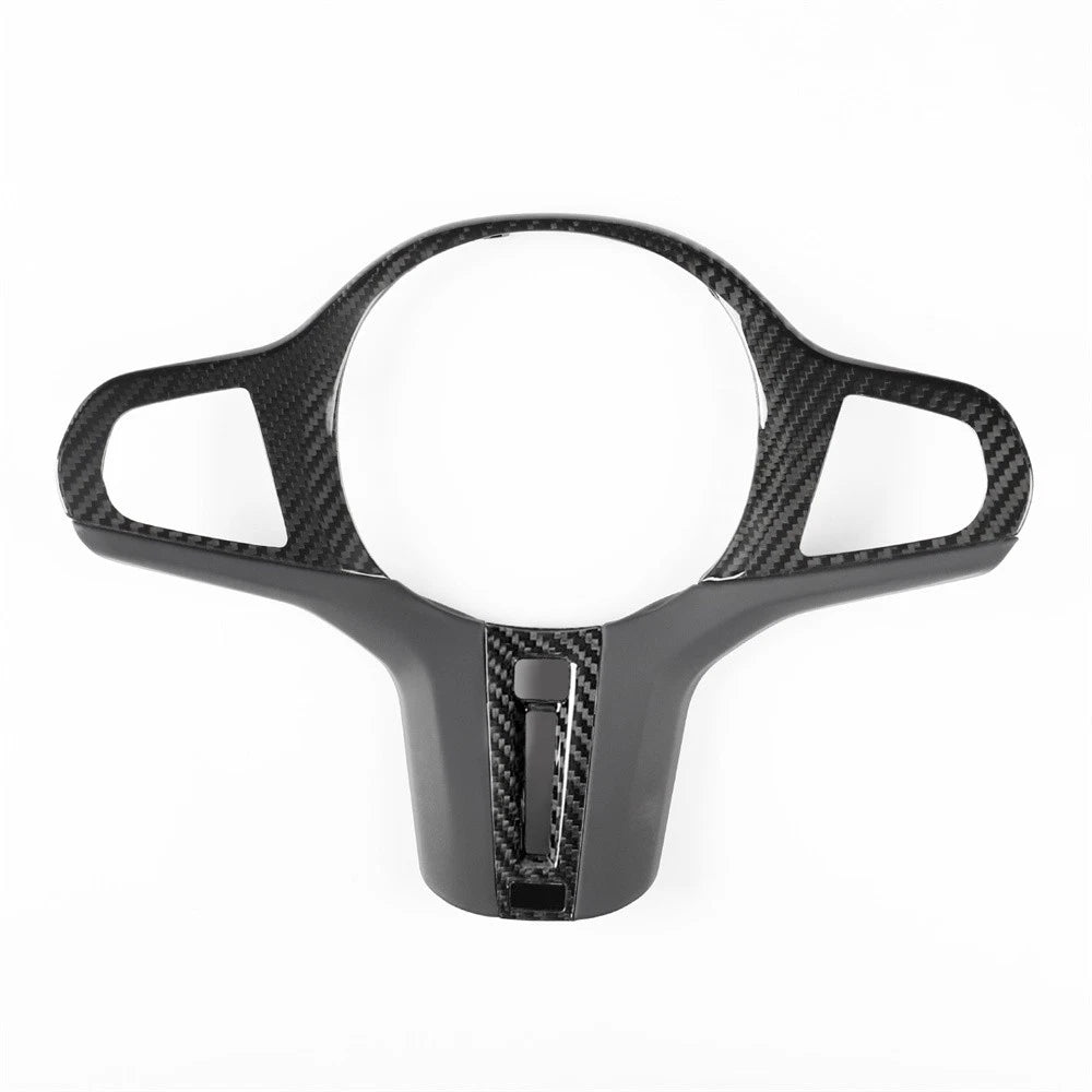 Carbon Fiber Steering Wheel Cover for 23 BMW M2 M3 M4 G82 G83 (2023)