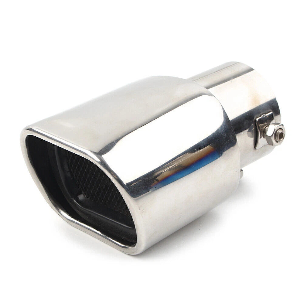 Chrome Stainless Steel Rear Exhaust Pipe Tail Muffler Tip for Make & Model