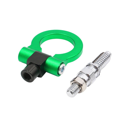 Green Racing Screw On Tow Hook for BMW E Series (2002-2013)