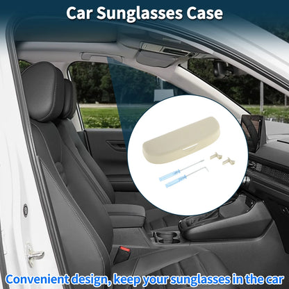 Sunglasses Case for Honda Accord 2018-2024 Eyeglasses Holder Storage Beige