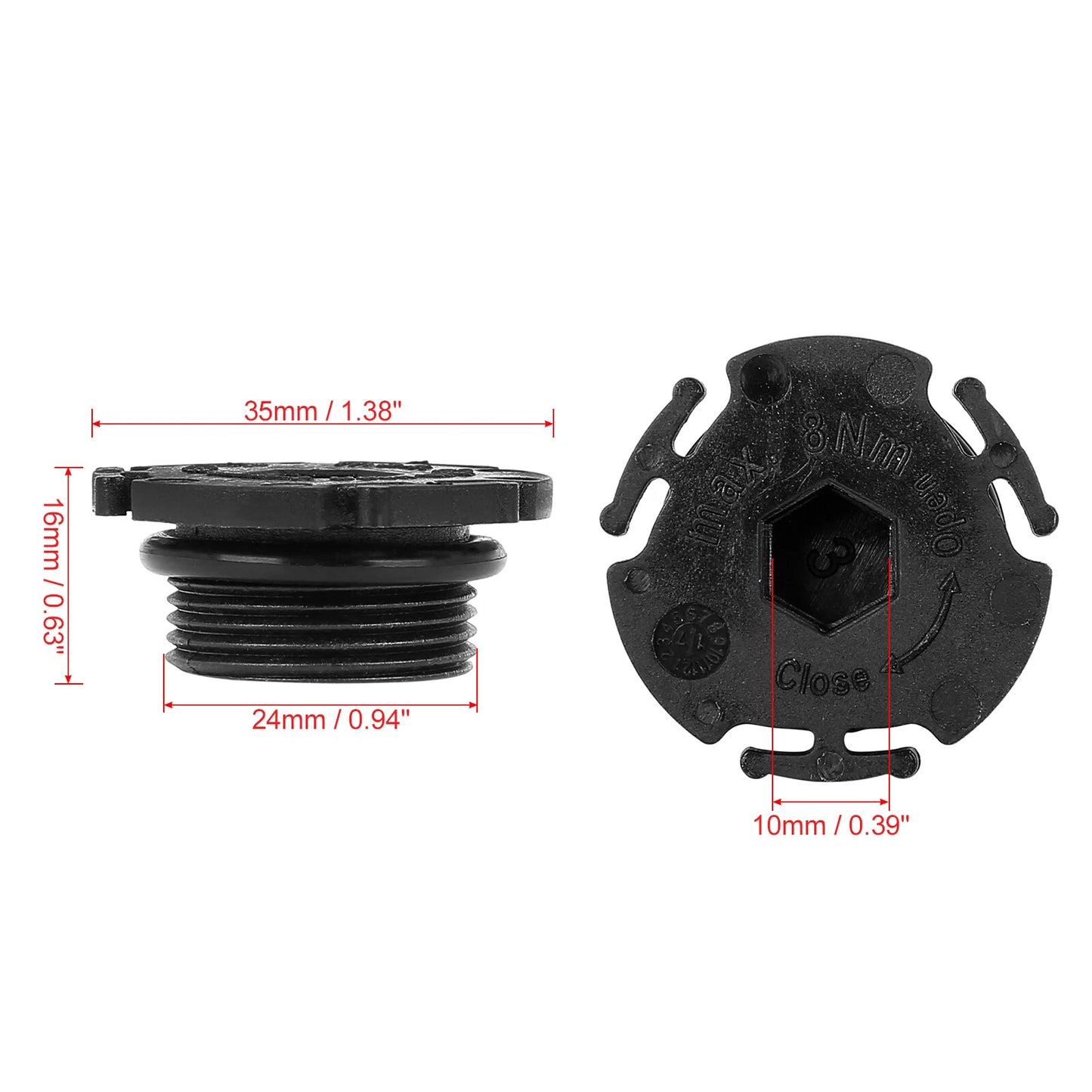 ABS Engine Oil Drain Plug for BMW 320i (2013-2015)