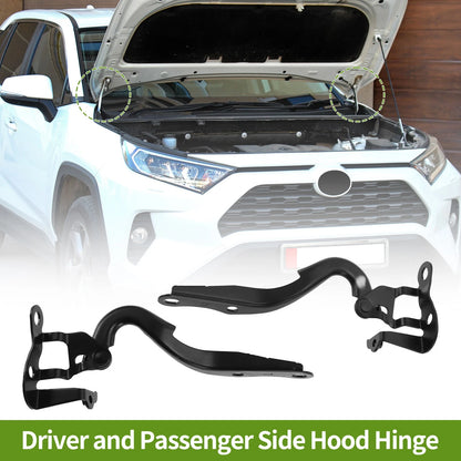 Hood Hinges 1 Pair for Toyota Yaris (2007-2016)