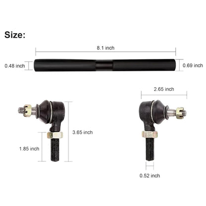 Steering Tie Rod Assembly for EZGO TXT Medalist (1994–2001)