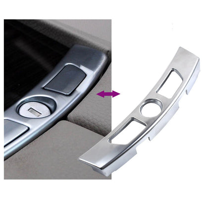 Chrome Center Console Armrest Locking Kit for BMW 7 Series (2009-2015)