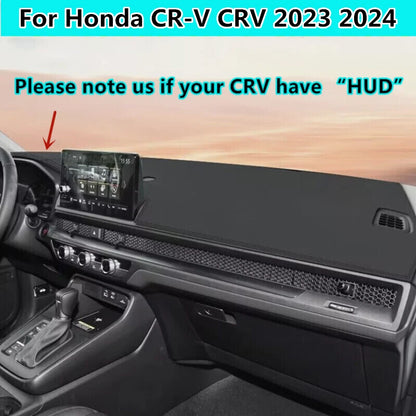 Car Leather Dashboard Cover Dash Protector Mat Pad for Honda CR-V (2023–2024)