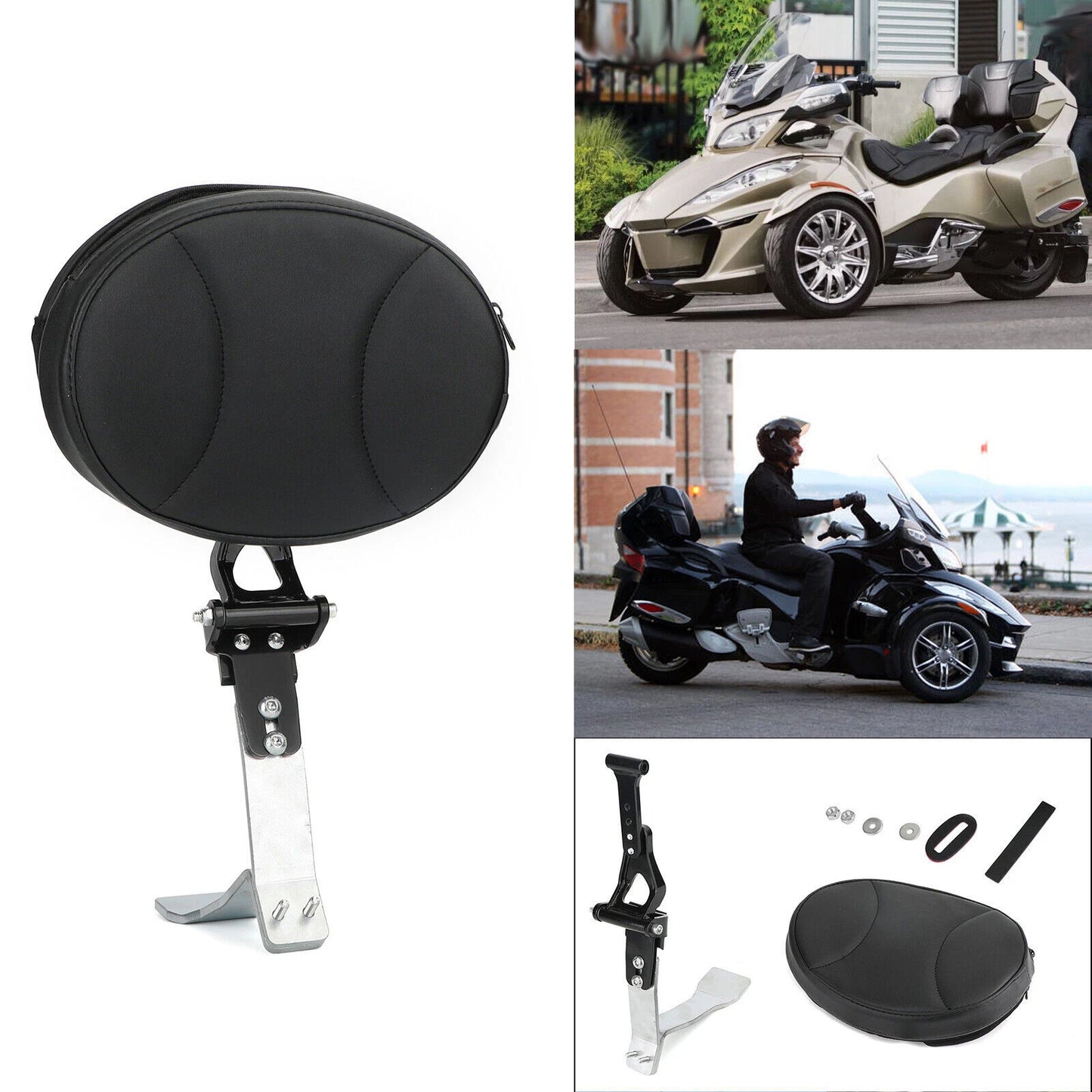 Backrest for Can Am Spyder RT SE6 SM6 SE5 SM5 (2008-2017)