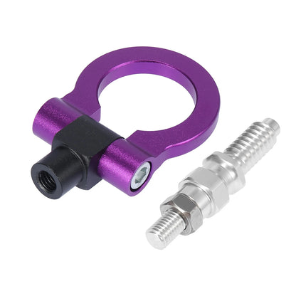 Front Bumper Trailer Ring Eye Towing for Universal Vehicle