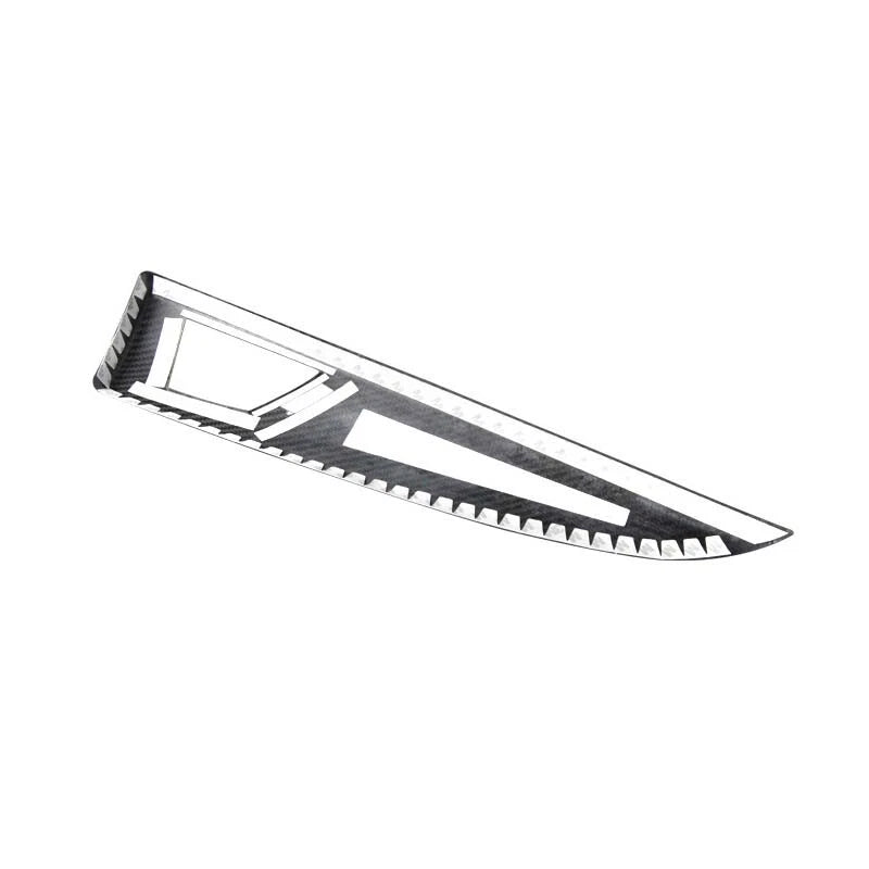 RHD Carbon Fiber Center Console Dashboard Cover Trim Fit For BMW F20 F22