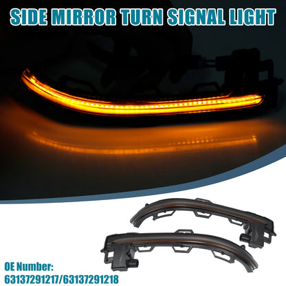 LED Turn Signal Lights for BMW X6 (2015-2019) - 1 Pair Yellow