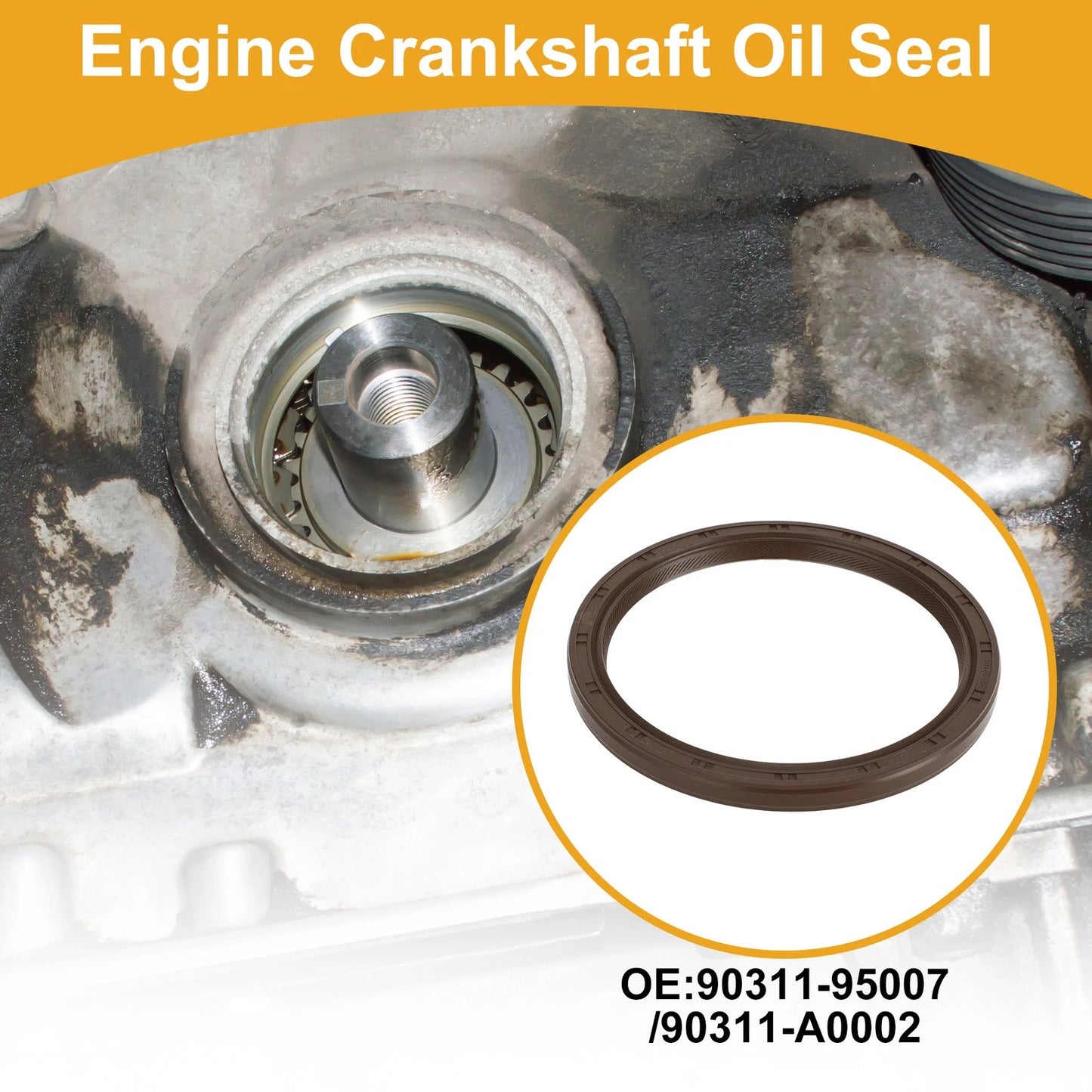 Rear Crankshaft Oil Seal for Lexus LS400 (1990-2000)