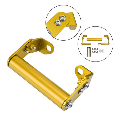 22mm CNC Gold Phone Holder for Motorcycle