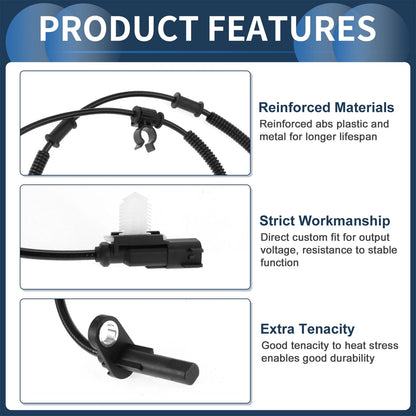 ABS Wheel Speed Sensor for Ford F-150 (2011-2014) Rear Left