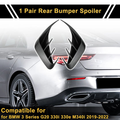Rear Bumper Spoiler  for BMW 3 Series G20 330i 330e M340i (2019-2022)