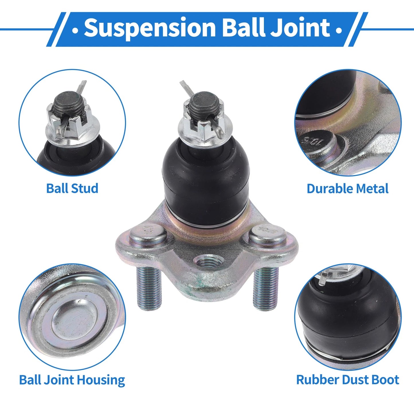 Front Lower Ball Joints for Toyota Corolla (1996-2002)