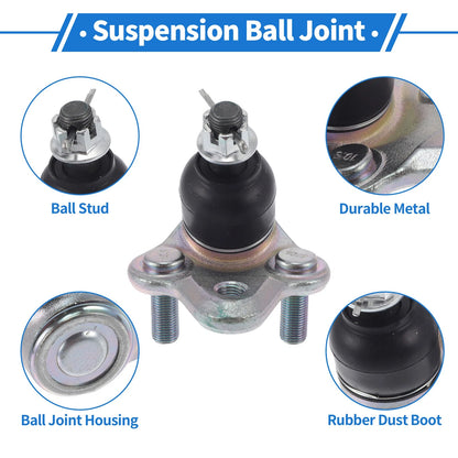 Front Lower Ball Joints for Toyota Corolla (1996-2002)