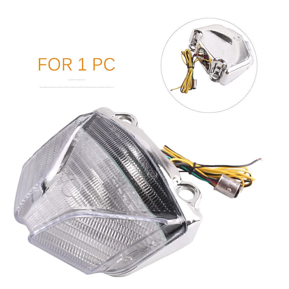 Clear Integrated LED Turn Signals Tail Light for MV Agusta Strada F4 (2001-2009)