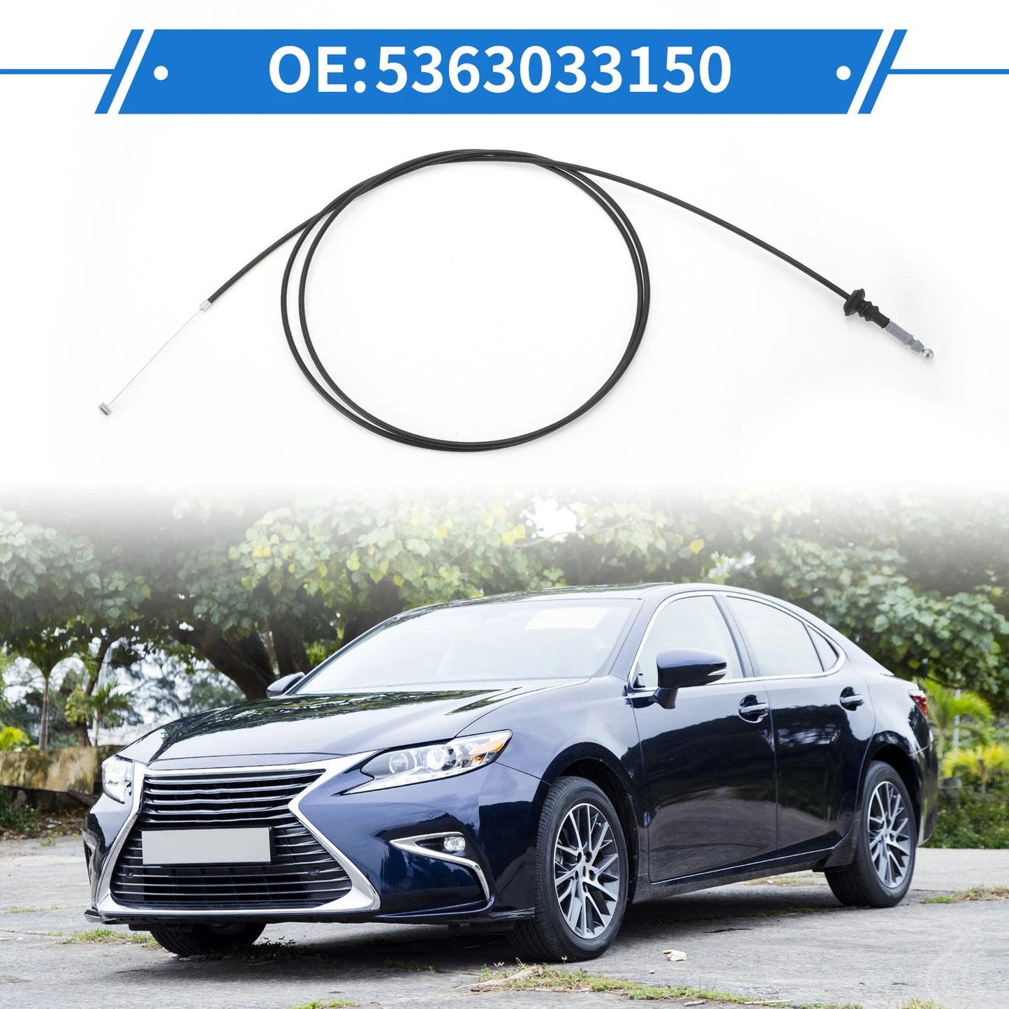 Hood Release Cable for Lexus ES350 (2007-2012)