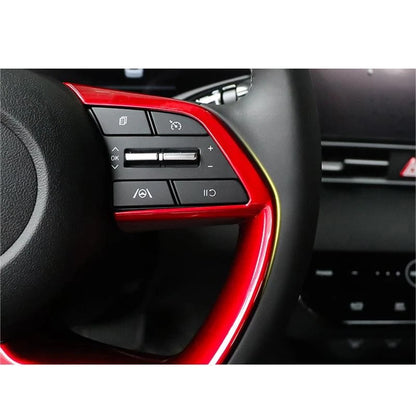 Steering Wheel Button Switch Cover Trim for Hyundai Elantra (2022)