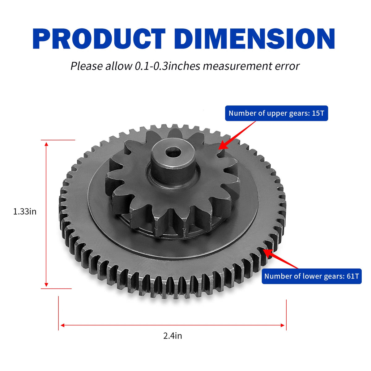 Starter Limiter Gear for Kawasaki Prairie 650/700, Brute Force 650/750