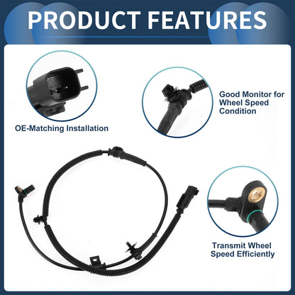 ABS Wheel Speed Sensor for Ford F-150 2011-2014 Front