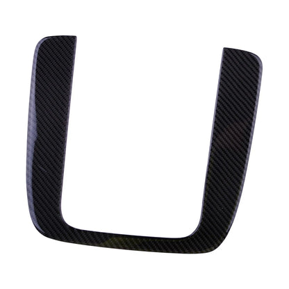 Carbon Fiber Center Console Trim Cover for Chevy Silverado (2014-2023)