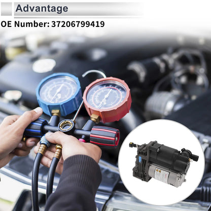 Air Suspension Compressor for BMW X5 (2007-2013) 1 x Compressor Unit