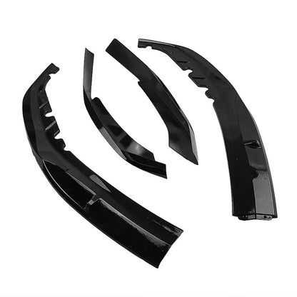 Gloss Black Front Bumper Spoiler Lip for BMW 5 Series G30 M Sport (2017-2020)