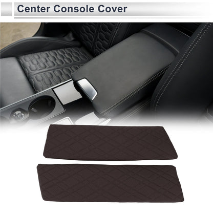Center Console Cover for BMW 5 Series G30 2018-2023 Dark Brown 1 x Set