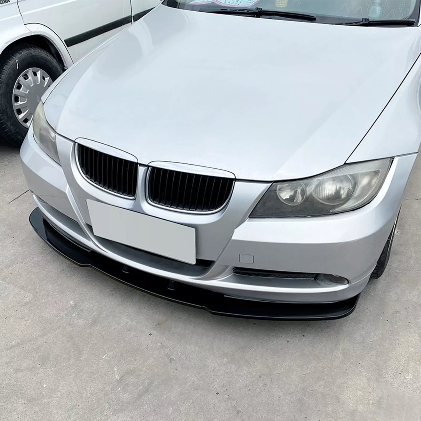 Front Bumper Spoiler Lip Kit for BMW 3 Series E90 E91 (2005-2008)