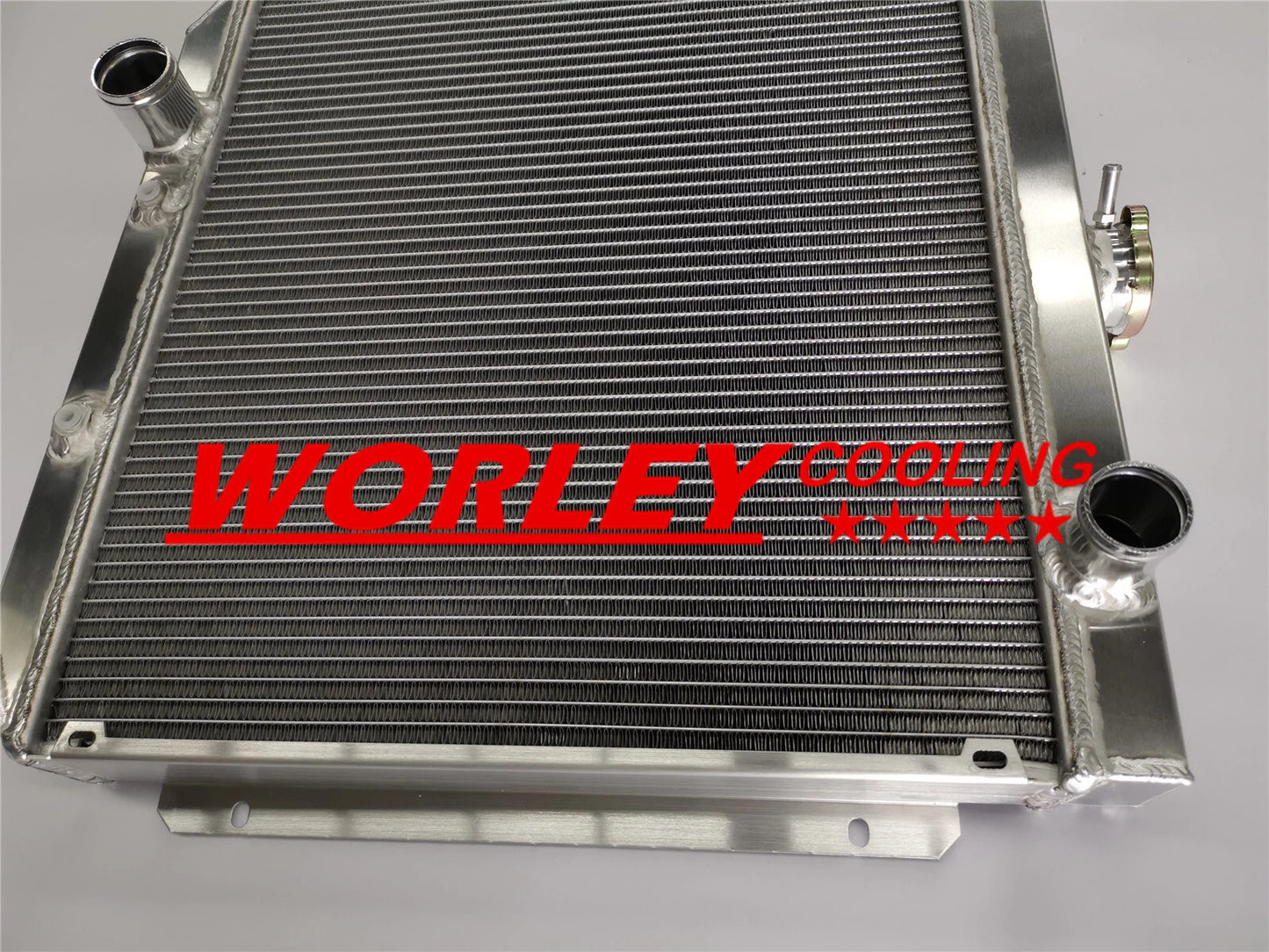 42mm Aluminum Radiator for Ford Falcon XY XW 4.1L 3.6L GT 6Cyl (1969-1972)