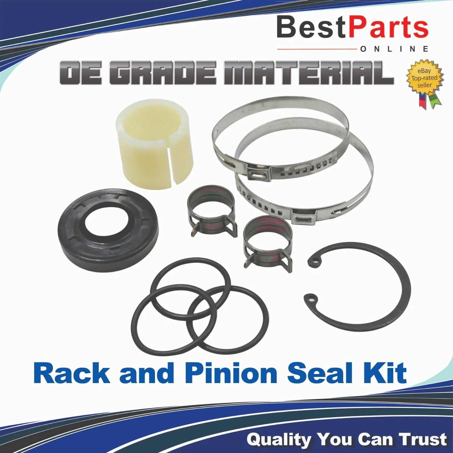 Power Steering Rack and Pinion Seal Kit for Toyota Matrix (2009–2012)