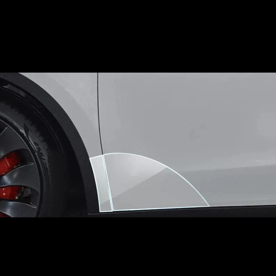 Clear Film Front Door Panel Protection for Tesla Model Y (2020-2023)
