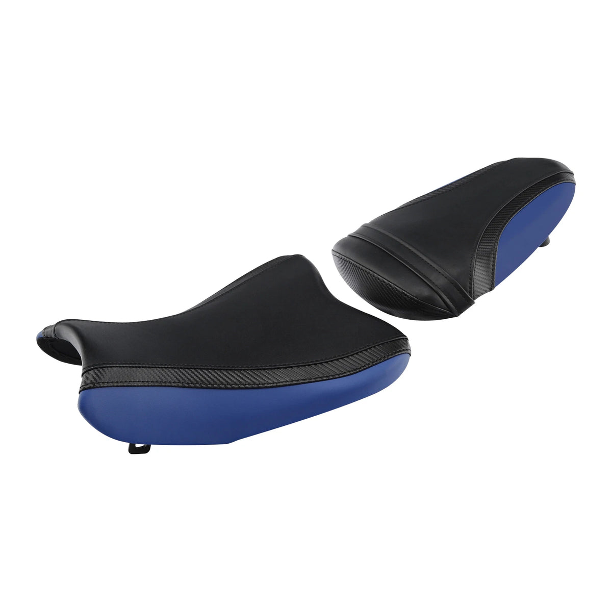 Black Blue Driver & Passenger Seats for Suzuki GSXR1000 (2007-2008)