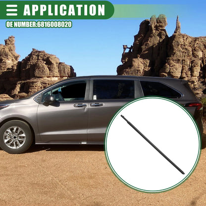 Front Left Door Window Belt Weatherstrip for Toyota Sienna (2011–2020)