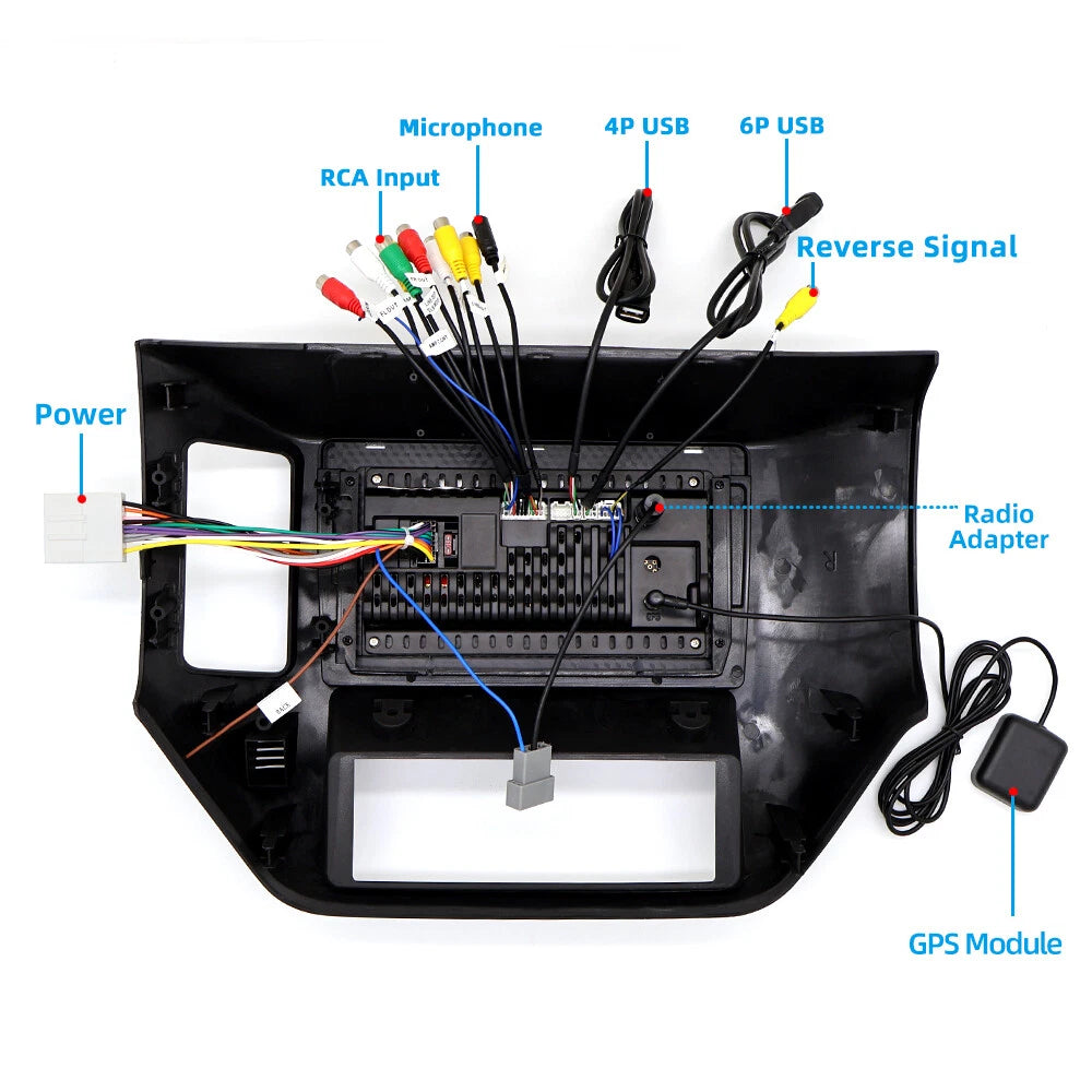 9'' Android Stereo Radio GPS Navigation for 2004-2015 Nissan Patrol GU