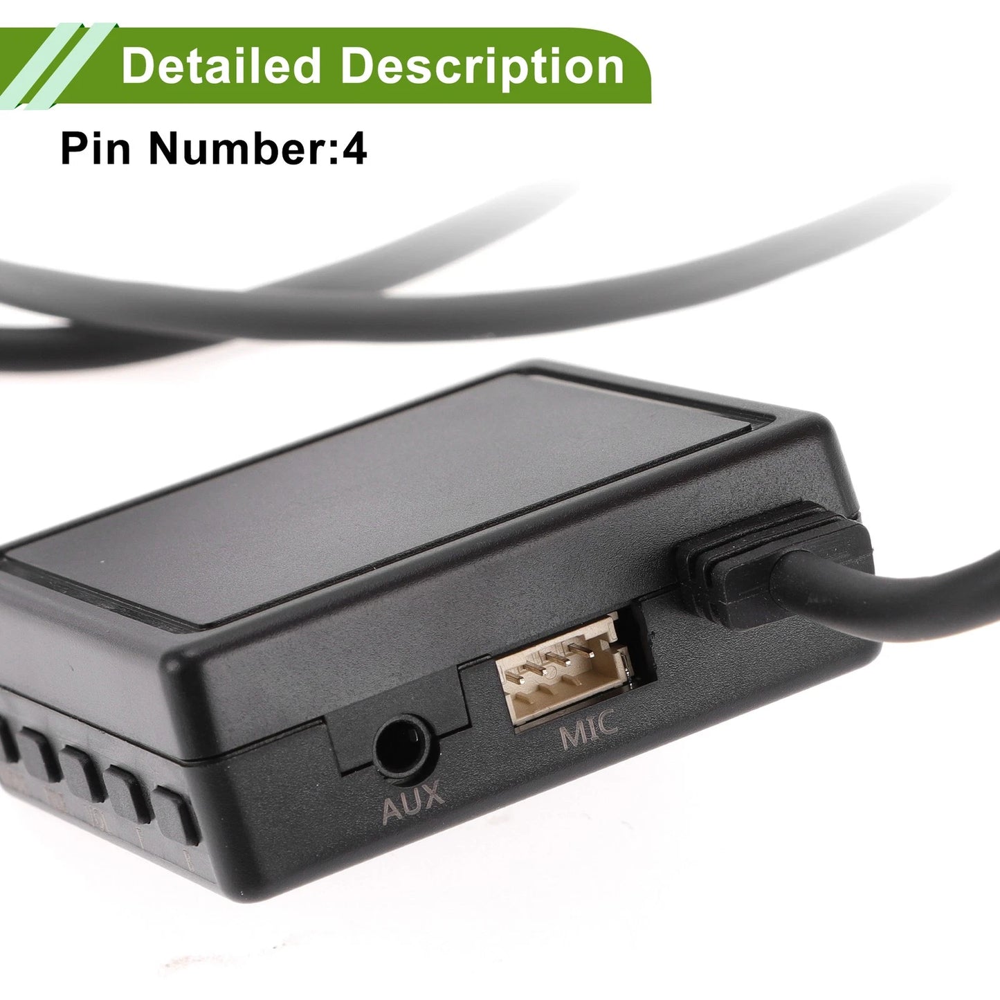 Bluetooth AUX Adapter Music Cable Stereo Radio Harness for BMW